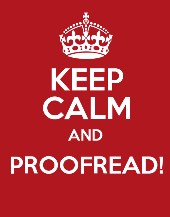 proofreading your resume