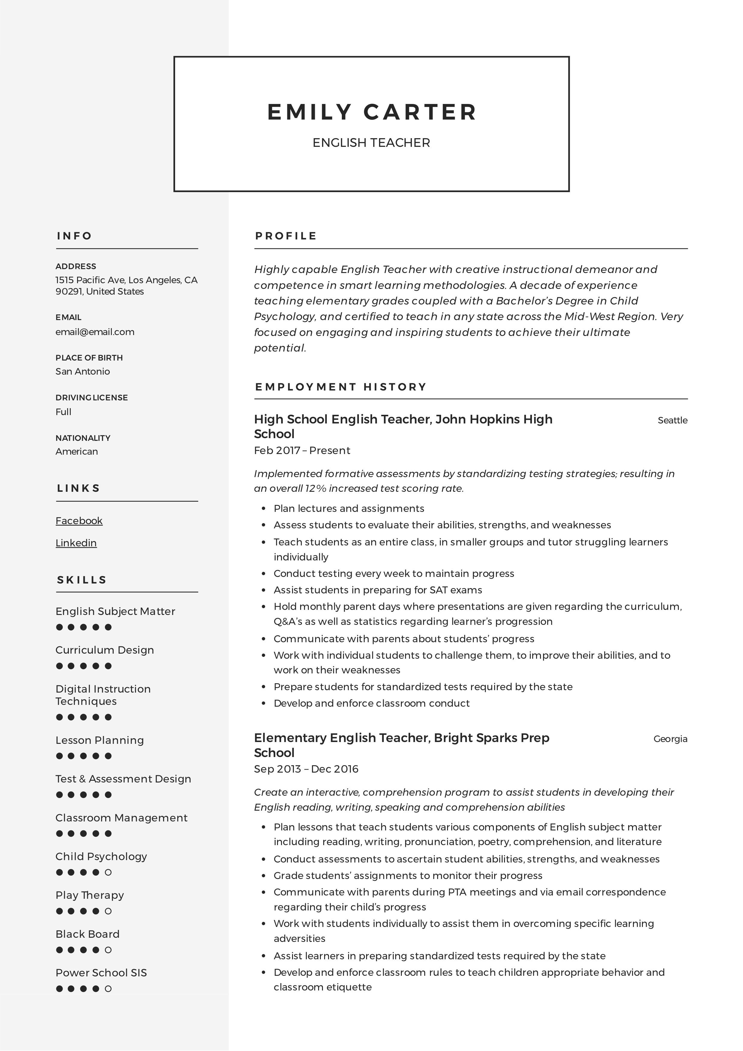 Free Downloadable Resume Templates 7 Free Resume Templates Free To Download And Use In