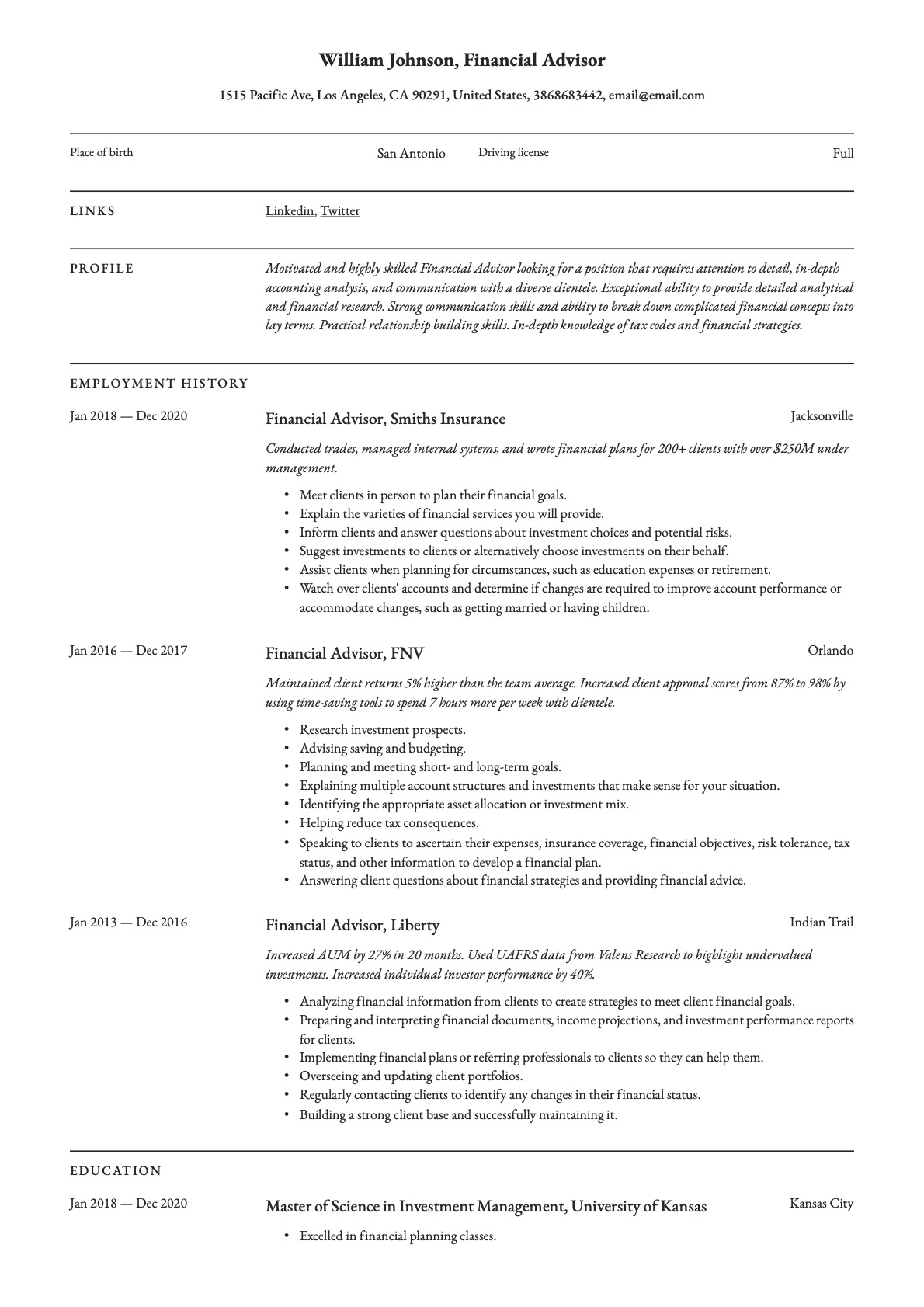Example Resume Financial Advisor-5