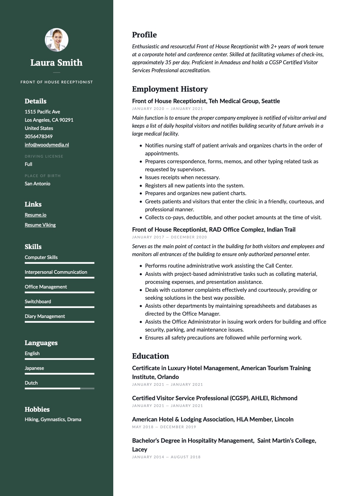 Example Resume Front_of_House_Receptionist-6