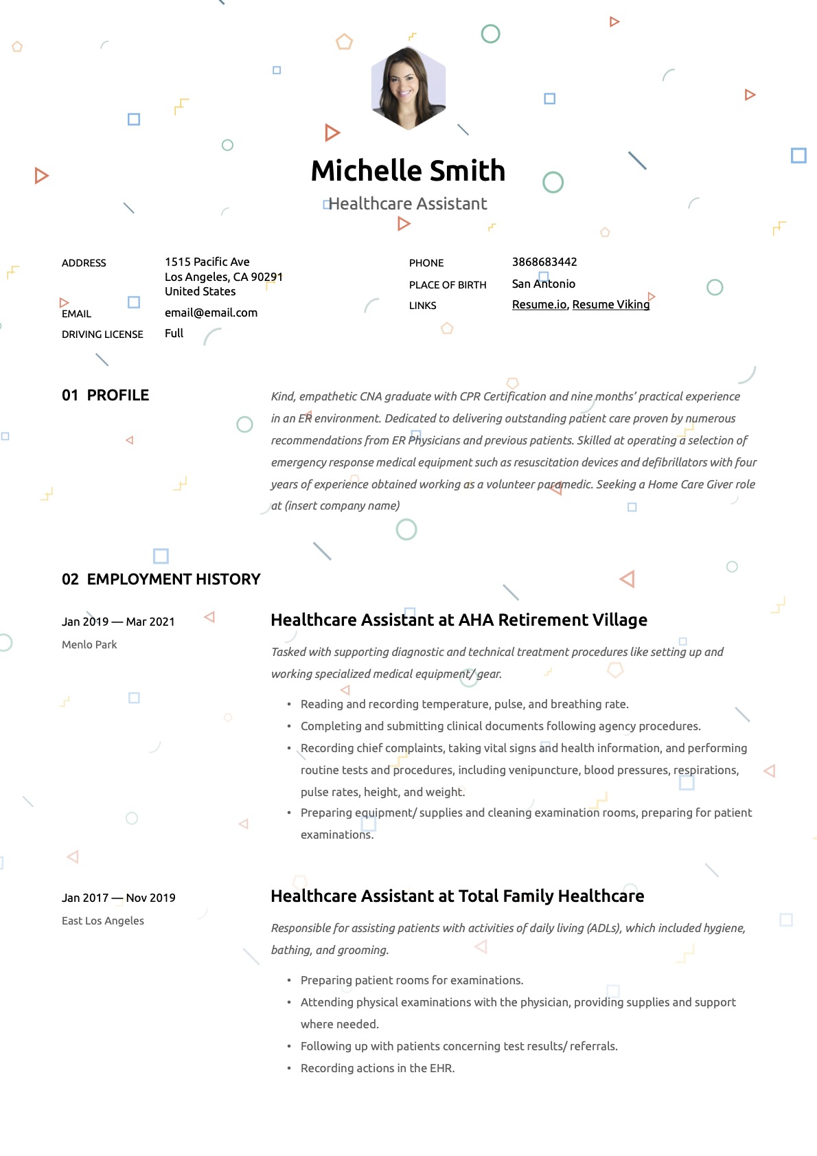 Example Resume Healthcare_Assistant-15