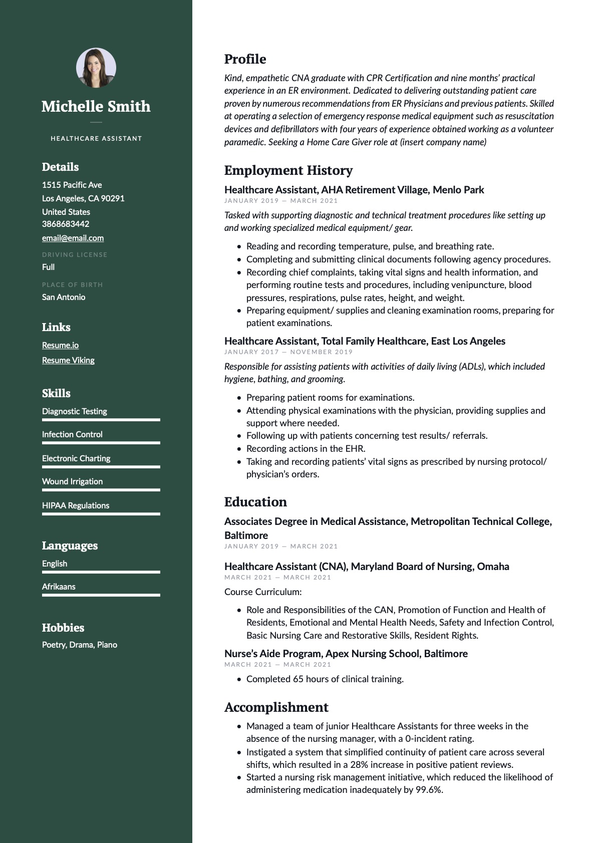 Example Resume Healthcare_Assistant-6