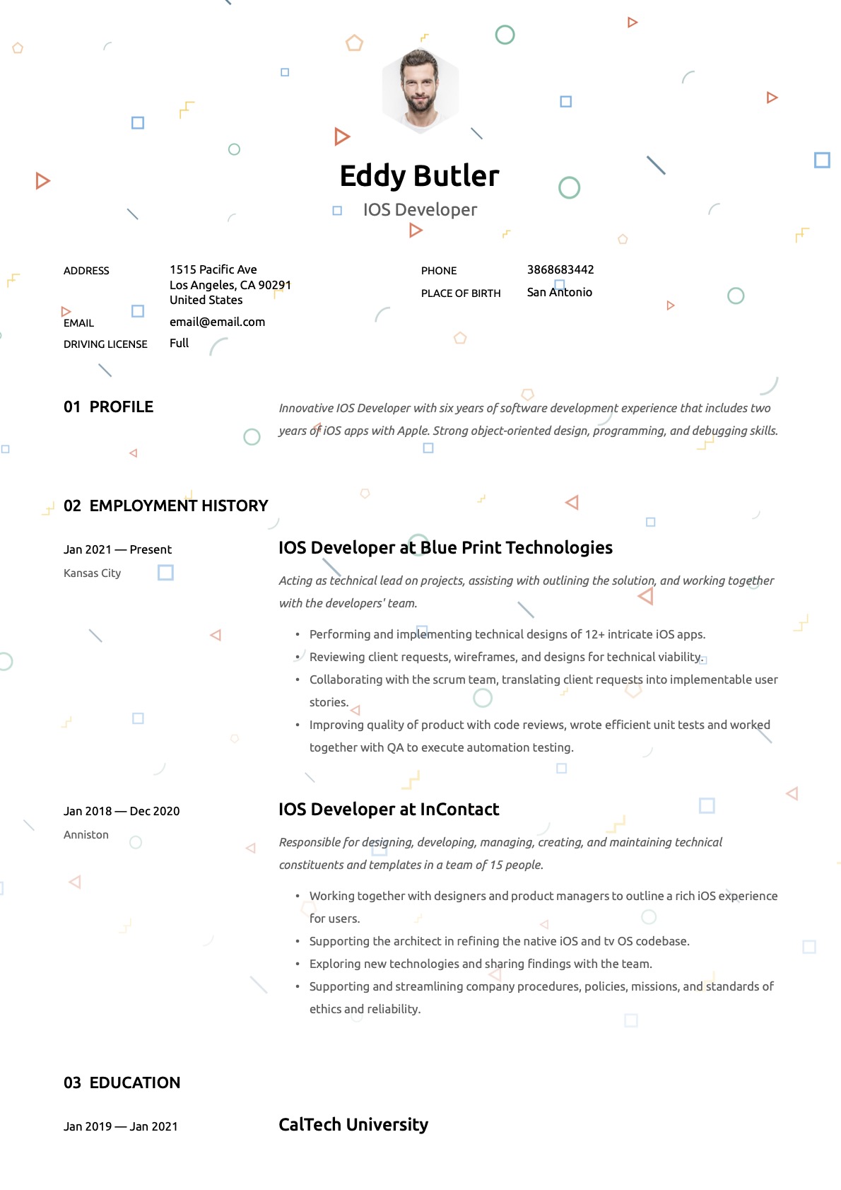 Example Resume IOS Developer-15
