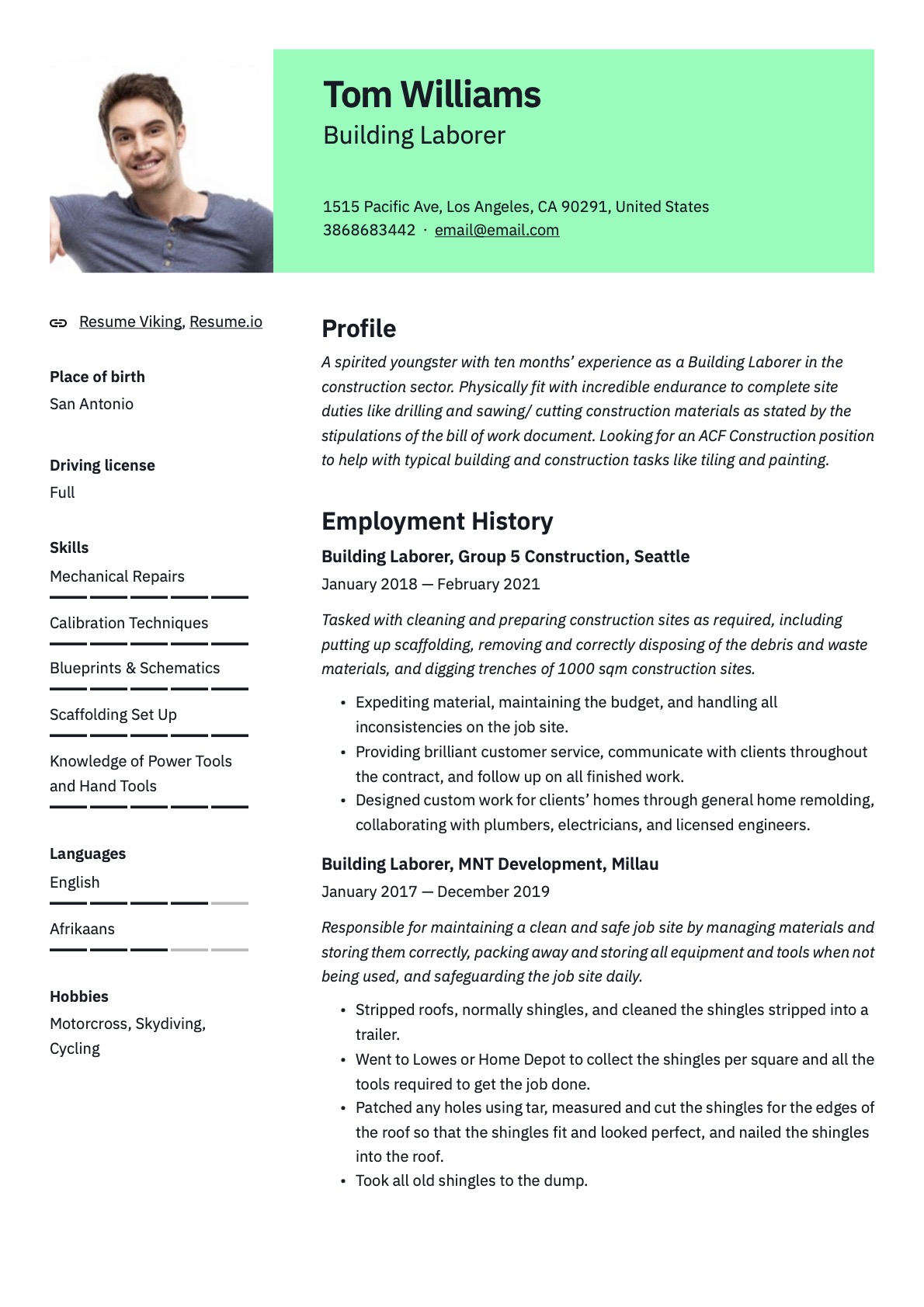 Example Resume Building Laborer-3