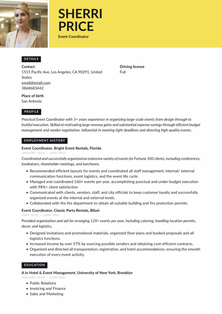 resume format pdf
